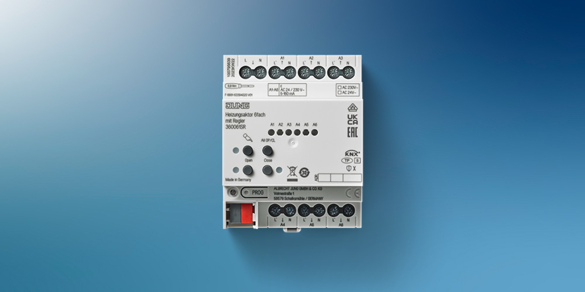KNX Heizungsaktor 6-fach bei Fomin Elektrotechnik in Arnbruck